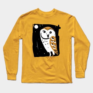 Barn Owl #1 Long Sleeve T-Shirt